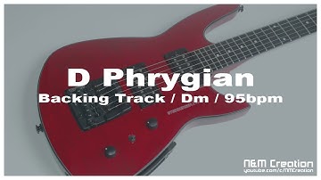 Groovy Metal Backing Track in D (Phrygian) | BT-161