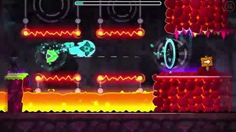 Geometry dash-Fingerdash (3 coins)