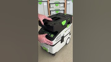 Empower your cleanup game with the CTC MIDI cordless dust extractor!