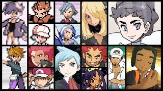 Evolution of Every Pokémon Champion Battles (1996 - 2016)
