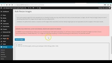 How to Bulk Resize Images in WordPress