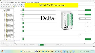 Delta PLC Tutorial 16: MC & MCR Instruction