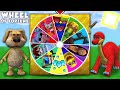 Random Fortune Wheel COLOR HUGGY PJ-PUG-A-PILLAR & MINIONS in Minecraft ! poppy playtime noob vs pro