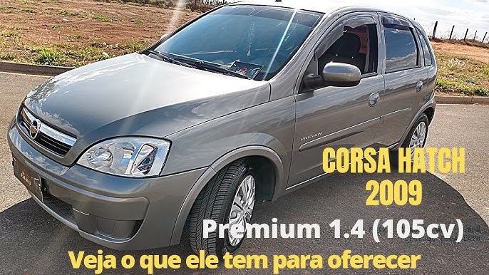 Chevrolet Corsa Hatch Maxx, ano 2011, modelo 2012, bege (17490)