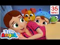 TOP 10 Bed Time Nursery Rhymes | Ten in the Bed | Little Angel Kids Songs & Nursery Rhymes