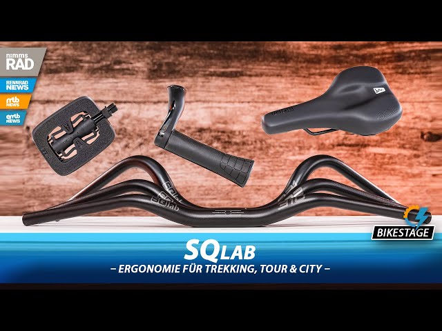 BikeStage 2023 – SQlab Zubehör-Neuheiten: Mehr Ergonomie für City & Touring  