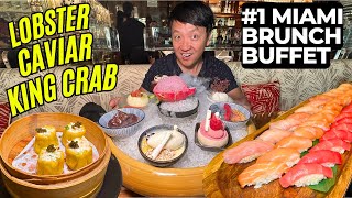 🦞$199 Luxury ALL YOU CAN EAT Lobster, Sushi & Dim Sum Japanese BRUNCH BUFFET in Miami 🍣