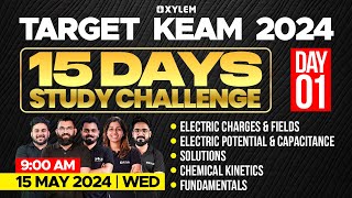 Target KEAM 2024 - 15 Days Study Challenge - Day 1 | Xylem KEAM