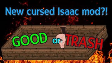 NEW ISAAC CURSED MOD / 3D render Isaac mod review / PT1