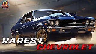 10 Rarest Chevrolet Muscle Cars Ever| What They Cost Then vs Now
