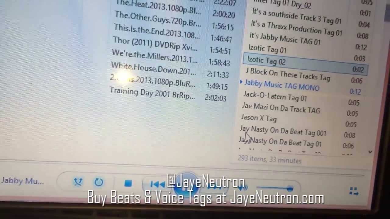 Jaye Neutron talks about his Voice Tags