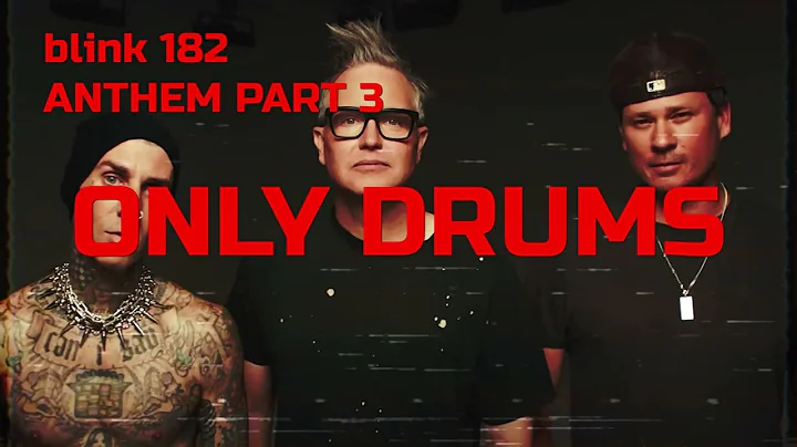 blink-182 - ANTHEM PART 3 (Drums, Isolated track)