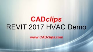 REVIT HVAC DEMO - CADclips