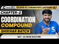 Class 12 Chemistry Chapter 2 Coordination Compound Lecture 12 NEET JEE Mains Questions