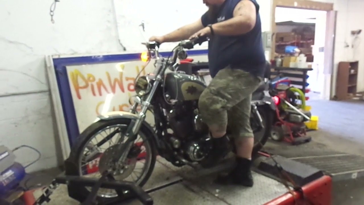 PinWall Cycle Bike7539 dyno YouTube
