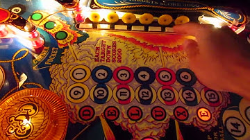 Bally EIGHT BALL DELUXE Pinball Playfield (Fully populated)