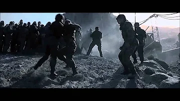 Reign of Fire (2002) Scene: "Dig your own holes"/Yard Brawl.