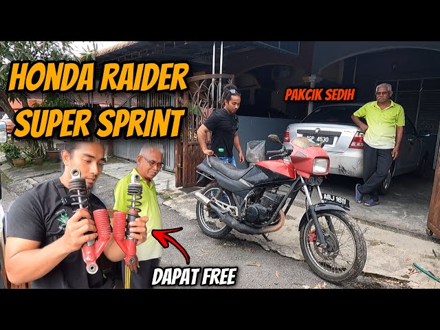 Aku Beli Honda Raider Sprint Original !!! Dapat Absorber Free class=