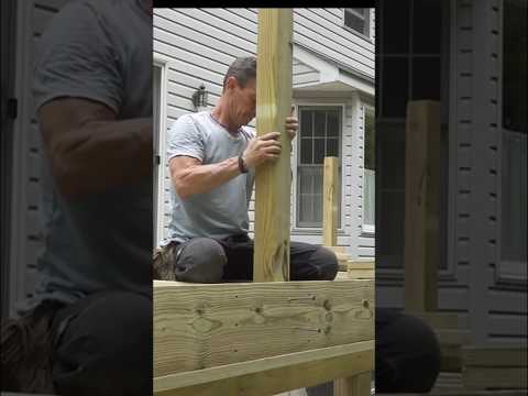 DIY deck building