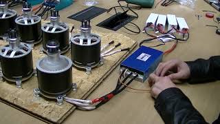 MAG 25KW Brushless Motor for airborne projects TEST 02