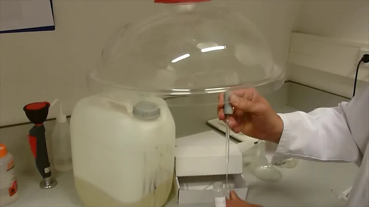 Preparing a sample for NMR