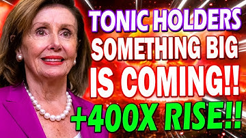 TECTONIC BLOW OFF TOP!! TECTONIC CRONOS BREAKING NEWS!!🔥 TONIC COIN 400X RISE *URGENT UPDATE*