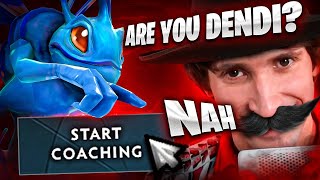 Dendi got exposed by Filipino Miracle midcoaching