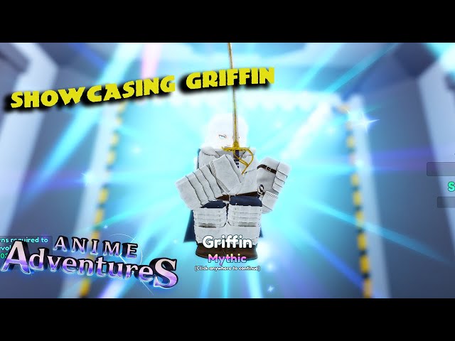 Showcasing Lvl.90 Griffin In Anime Adventure 