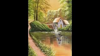 Animasi suara air mengalir