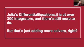 Chris Rackauckas Integrating solvers w/ probabilistic programming through differentiable programming