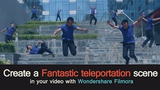 How to Pull off a Fantastic Teleportation effect Using Filmora screenshot 4