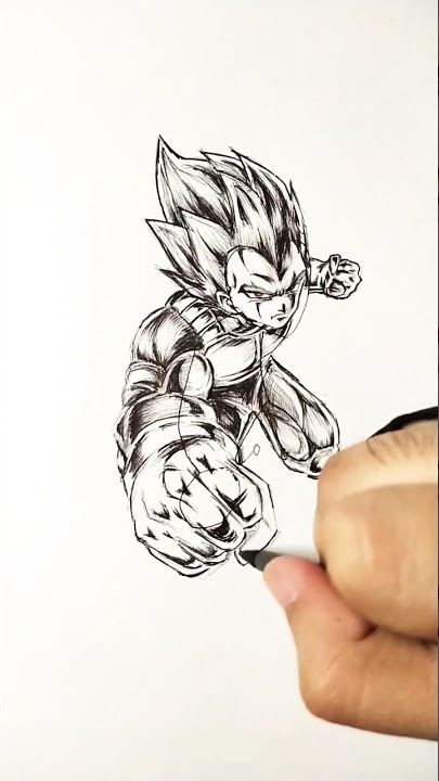 Speed drawing StickMan Son Goku ✨#shorts #anime #drawing #DRAGON