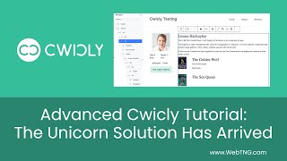 Advanced Cwicly Tutorial:  The Unicorn Solution Has Arrived