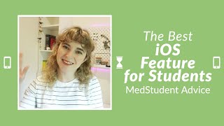 The Best iOS Feature for Procrastination and Balance | Advice from a Med Student screenshot 4