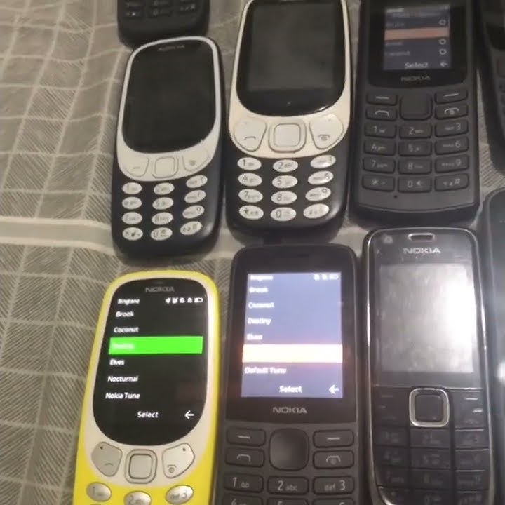 All Nokia 4 Ringtones Nocturnal Brikabrak Destiny 105 3310 215