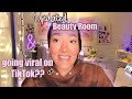 The Truth about Going viral on TikTok + Beauty Room Update