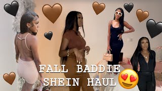 SHEIN HAUL #2 | FALL SHEIN OUTFITS | BADDIE ON A BUDGET!