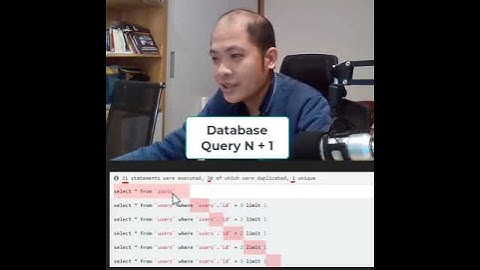 Tìm hiểu Database Query N + 1 và giải pháp Eager Loading