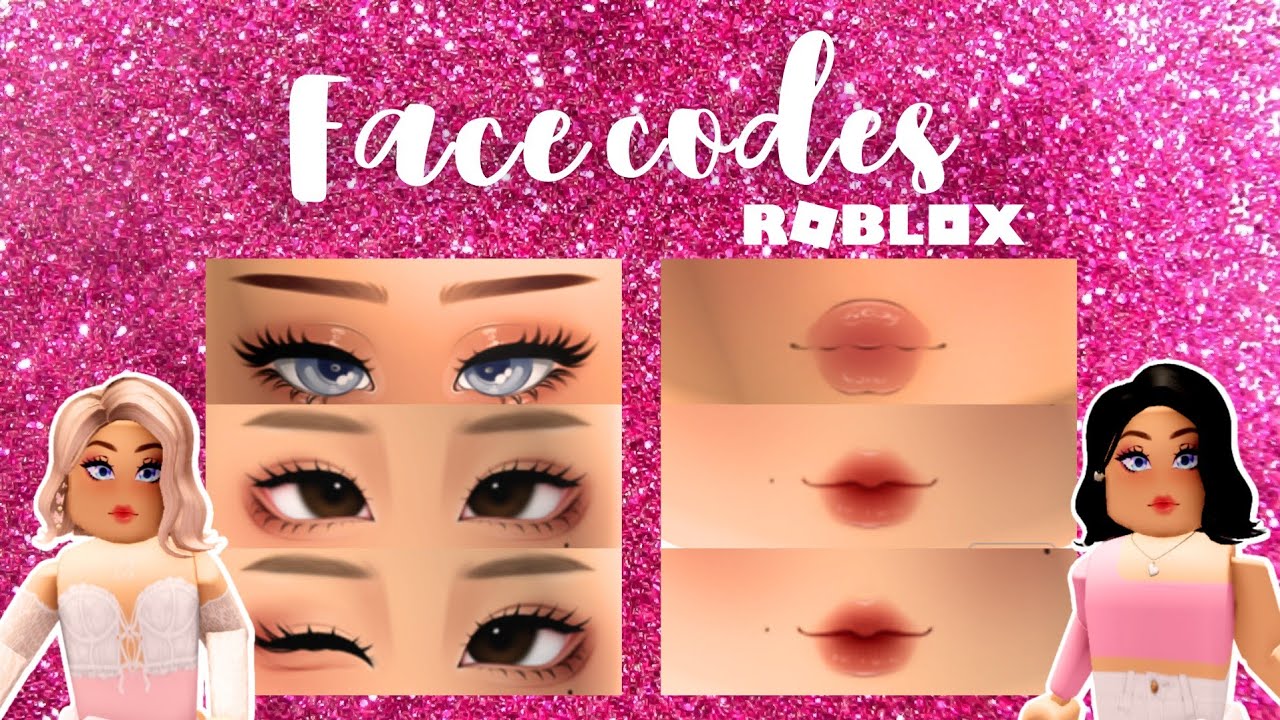 FACE CODES Roblox 'Female' PART 1