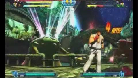 Evo 2010 Marvel Vs Capcom 3 Exhibition (Justin Wong) Part 1