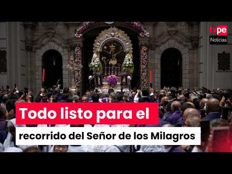 MML activates operation plan for the Señor de los Milagros procession