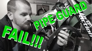 HOW TO INSTALL - MOOSE ELINE CARBON FIBER PIPE GUARD