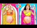 Embarazada popular vs impopular en la cárcel Momentos de embarazo y cómo ser popular por RATATA BOOM