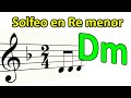 Solfeo Musical en Re menor Ritmo, melodía y armonía EL INDIECITO