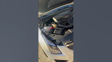 How To Jump Start Cadillac ATS V 