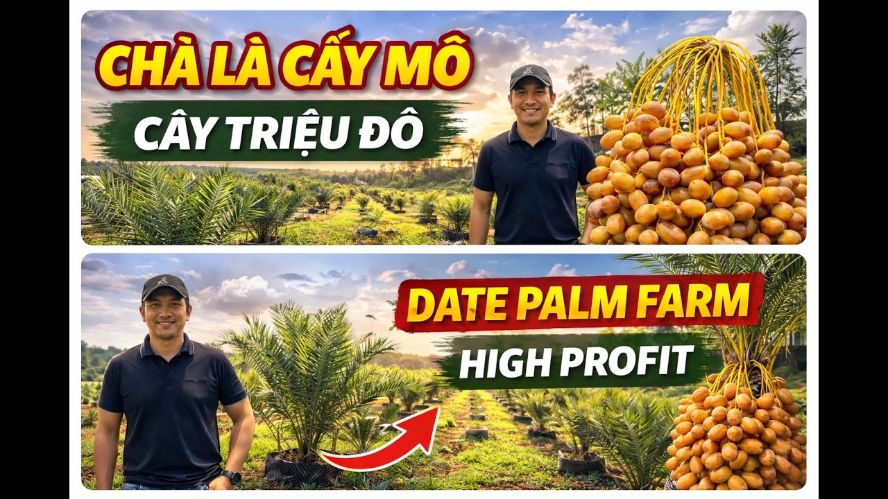 Cây Chà Là Cấy Mô – Vì Sao Nông Dân Trung Đông Kiếm Triệu USD