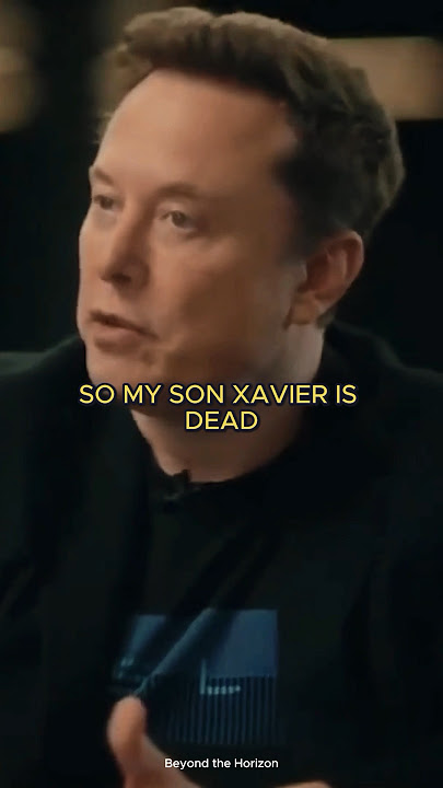 “My Son is Dead” Says Elon Musk in Heartfelt Interview with Jordan Peterson