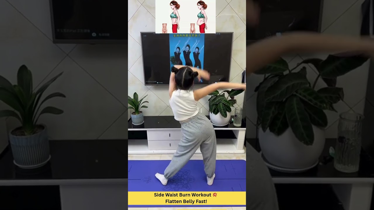 Slim Your Waist in 5 Mins a Day 🔥 Try This Now!