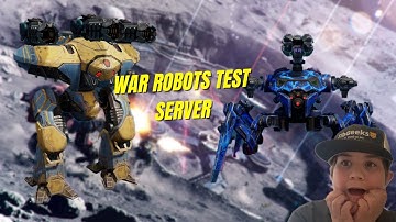 War robots test server 2022