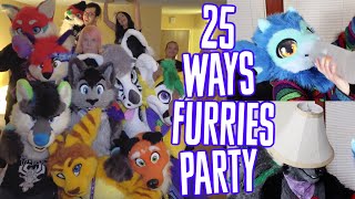 25 Ways Furries Party At Cons (w/ @SlugLawd, @BetaEtaDelota, & MORE)